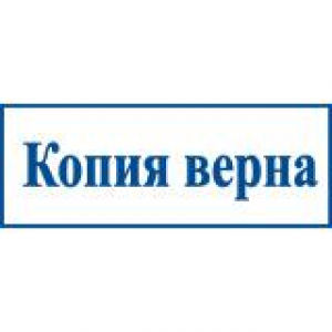 Штампы со стандартными словами в Долгопрудном